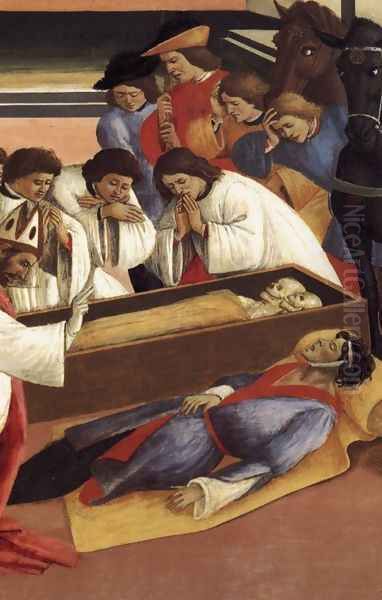 Three Miracles of St Zenobius (detail) 1500-05 - view 1