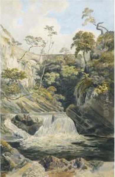 Devils Bridge, North Wales - view 1