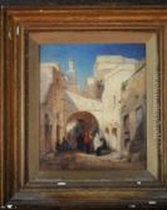 Street Of The Grand Mosque, Tetuan, Morocco
