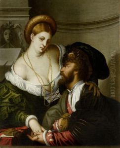 Pair Of Lovers by Dario Varotari