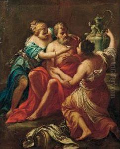 Loth E Le Figlie by Giuseppe Varotti