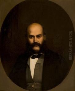 Portrait Of A Noble Man by Georgios Varouchas