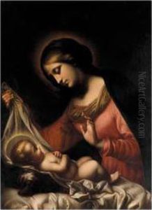 The Madonna Of The Veil by Georgios Varouchas