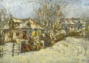 Peisaj De Iarna by Partog Vartanian