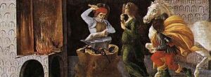 Miracle of St Eligius 1490-92 by Sandro Botticelli