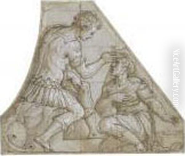 Grand Duke Cosimo De'medici Reviving The City Of Volterra - view 1