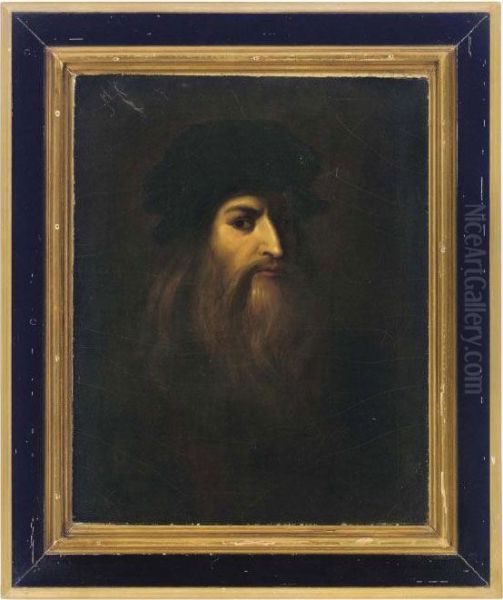 Portrait Of Leonardo Da Vinci - view 1