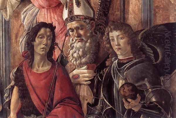 San Barnaba Altarpiece (detail 1) c. 1488 - view 1