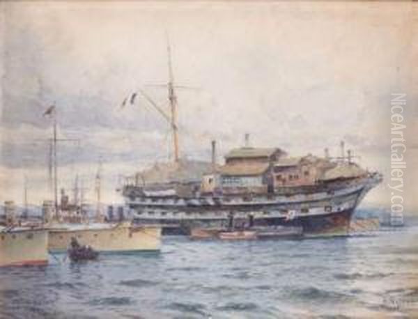 Station Des Torpilleurs Avec Le Navarin - view 1