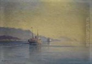 Dampfer Und Segelschiff
Vor Der Krim-kuste