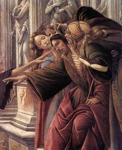 Calumny (detail 3) 1495 by Sandro Botticelli