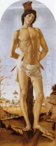 St Sebastian 1474 by Sandro Botticelli