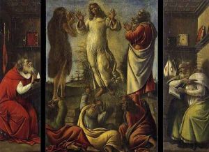Transfiguration, St Jerome, St Augustine c. 1500 by Sandro Botticelli