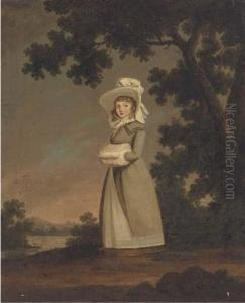Portrait Of A Young Lady, Full-length - view 1
