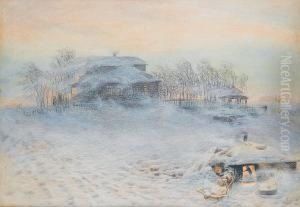 The Blizzard by Apollinarii Mikhailovich Vasnetsov
