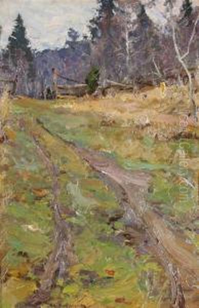 Road Through The Fields - view 1
