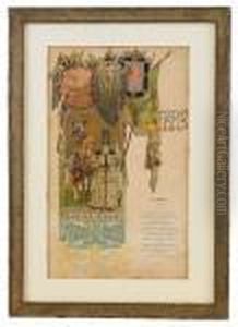 Printed In Colours And Heightened With Gilding And Silverpaint by Viktor Vasnetsov