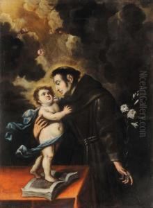 Sant'antonio Con Bambino by Anton Maria Vassalo