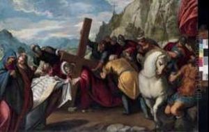 Salita Al Calvario by Antonio da Vassilacchi