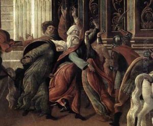 The Story of Virginia (detail) 1496-1504 by Sandro Botticelli