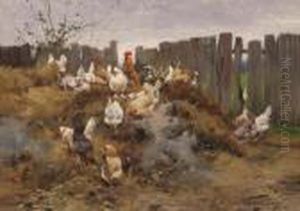Chicken Run by Geza Vastagh