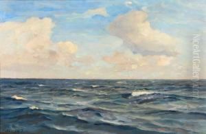 Felhok A Balaton Felett by Janos Vaszary