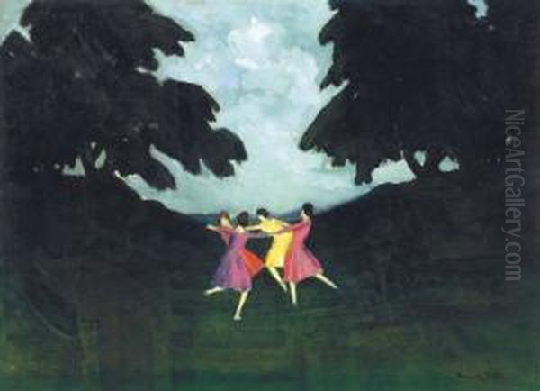 Dancing Girls In The Forest - view 1