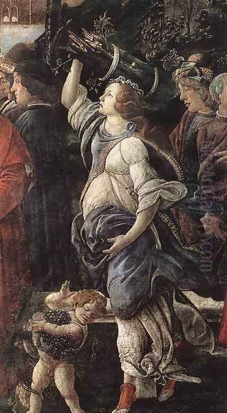 Three Temptations of Christ (detail 4) 1481-82 - view 1