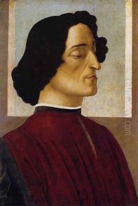 Portrait of Giuliano de' Medici c. 1475 by Sandro Botticelli