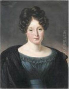 Portrait De Fanny-augusta Hunt Portrait De Fanny-augusta Hunt