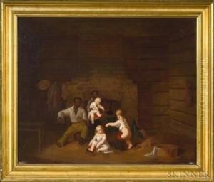 Genre Painting by Charles Vaughn