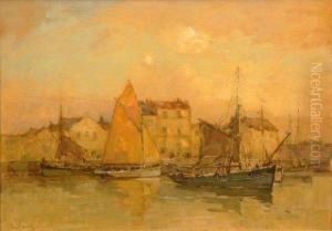 Bateaux De Peche A Quai Aux Sables D'olonne
