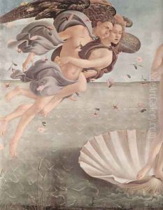 The Birth of Venus (detail 5) by Sandro Botticelli