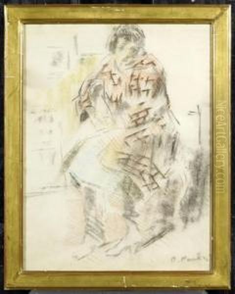 A Woman Seated - view 1