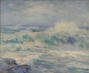 Impressionist Seascape by John William, Will Vawter
