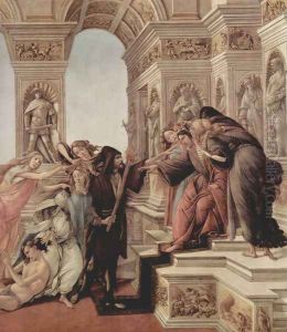 Calumny of Apelles (detail 2) by Sandro Botticelli