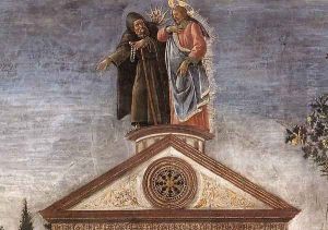 The Temptation of Christ [detail: 5] by Sandro Botticelli