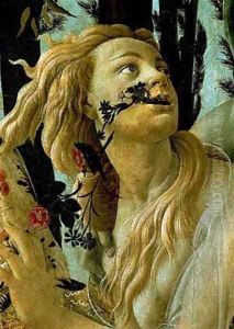 La Primavera Allegory Of Spring (Detail) 1477-78