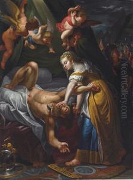 Judith Beheading Holofernes - view 1
