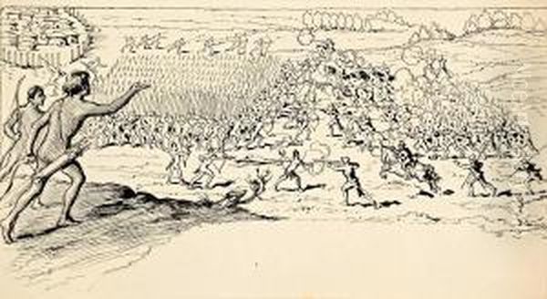 Escena De Las Guerras Coloniales - view 1