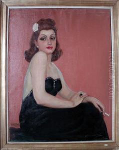 Dama Fumando - view 1