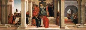 Three Scenes from the Story of Esther by Sandro Botticelli