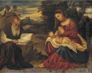 Holy Family by Francesco Vecellio