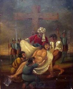 Christ Taken Down From The Cross by Tiziano Vecellio (Titian)
