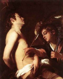 St Sebastian Healed by an Angel c. 1603 by Giovanni Baglione