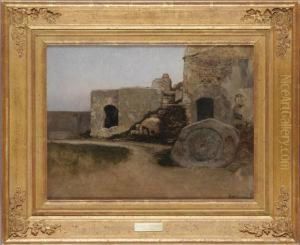 The Old Mill,
Bordighera by Elihu Vedder