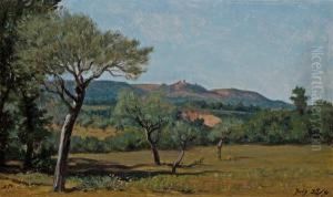 Near Perugia by Elihu Vedder