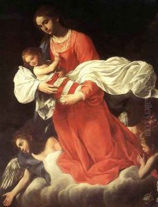 The Virgin and the Child with Angels by Giovanni Baglione