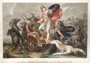 Achilleus Hector Holttestevel by Pietro Vedovato