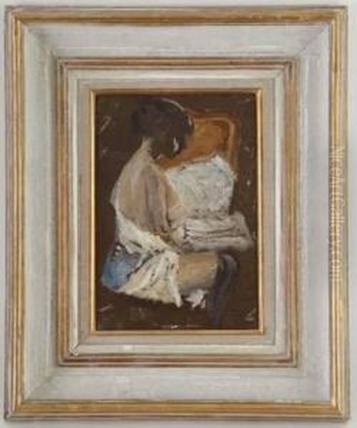 Jeune Femme En Deshabille - view 1